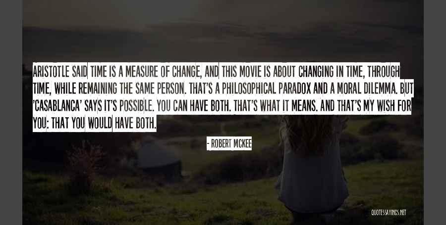 Wish The Movie Quotes By Robert McKee Wish The Movie Quotes By Robert McKee