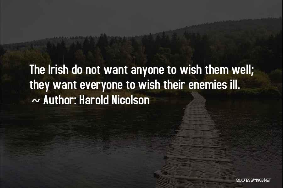 Wish Them Well Quotes By Harold Nicolson