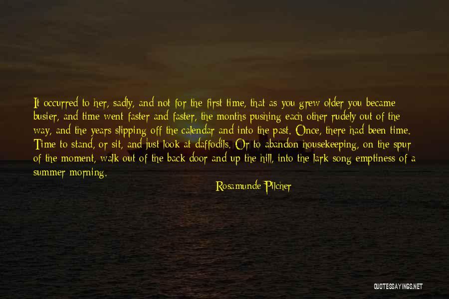 Wish To Go Back In Time Quotes By Rosamunde Pilcher Wish To Go Back In Time Quotes By Rosamunde Pilcher