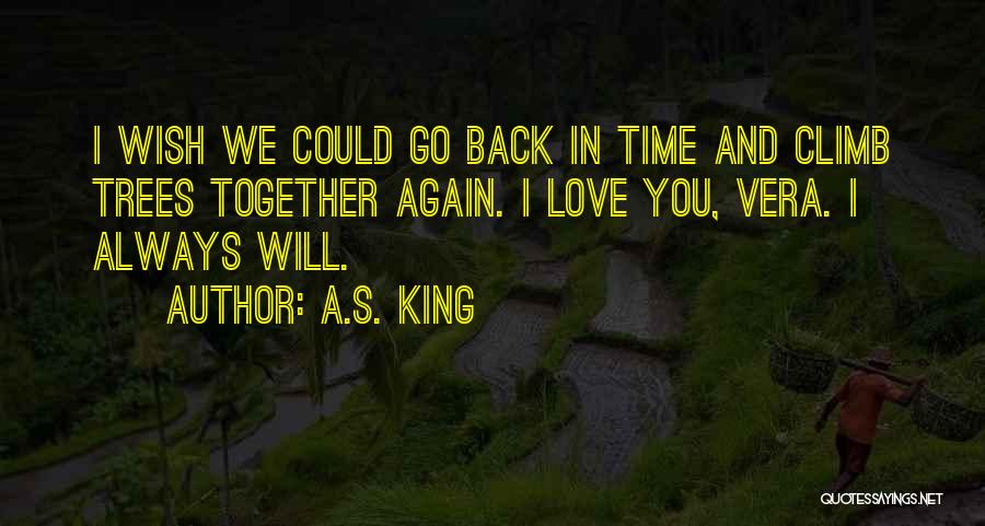 Wish We Could Go Back Quotes By A.S. King