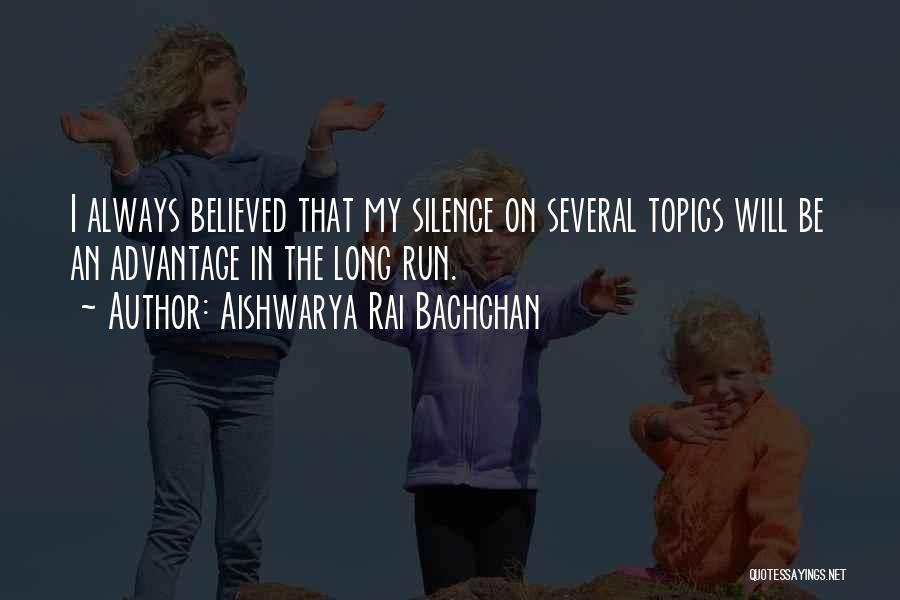 Wish You Believed Me Quotes By Aishwarya Rai Bachchan