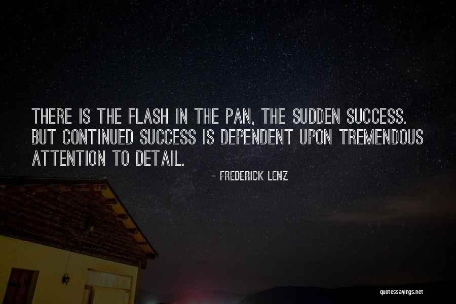 Wish You Continued Success Quotes By Frederick Lenz