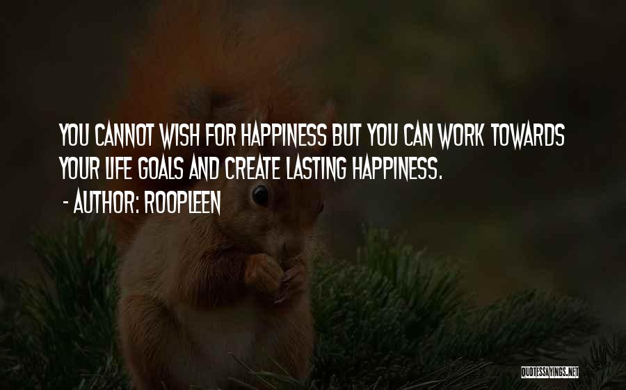 Wish You Success And Happiness Quotes By Roopleen