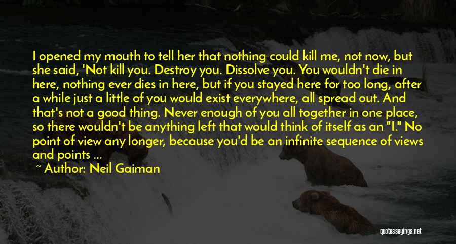 Wish You Would Have Stayed Quotes By Neil Gaiman