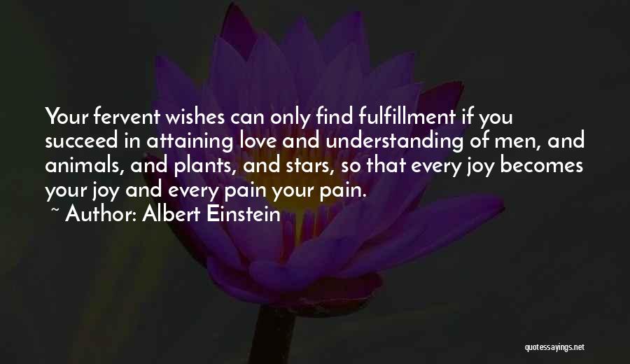 Wishes And Love Quotes By Albert Einstein