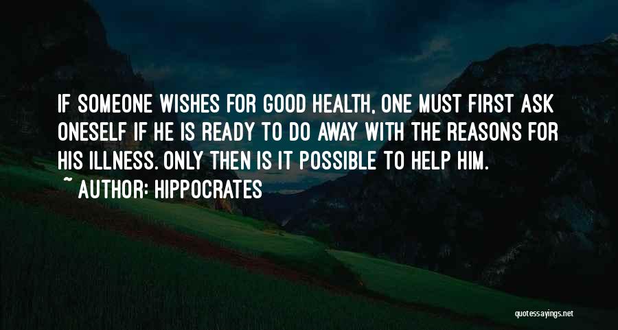 Wishes For Good Health Quotes By Hippocrates