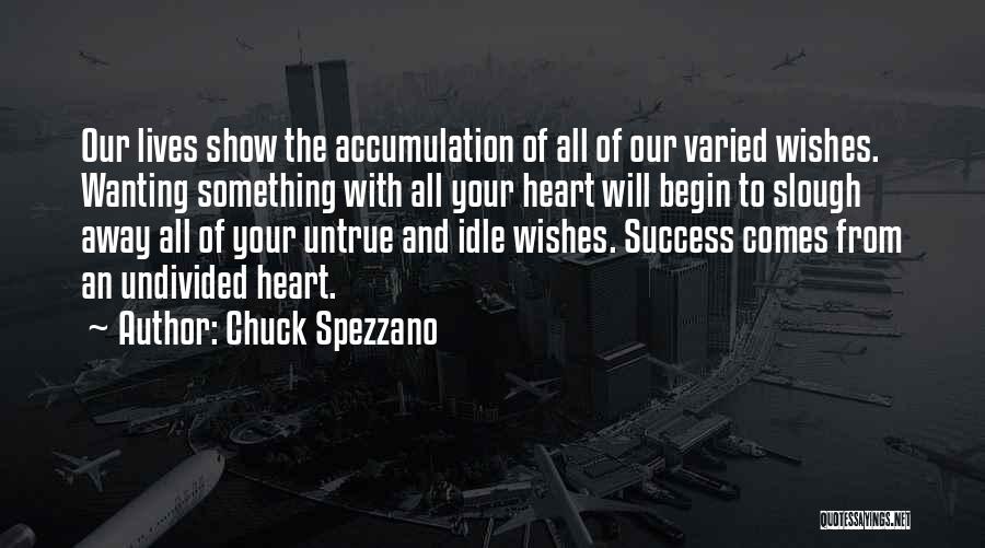 Wishes For Success Quotes By Chuck Spezzano