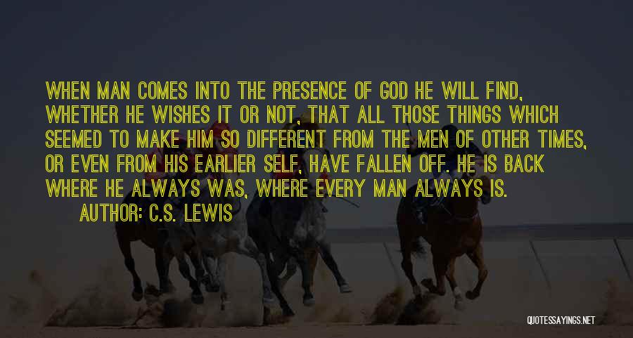 Wishes From God Quotes By C.S. Lewis