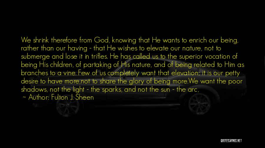 Wishes From God Quotes By Fulton J. Sheen