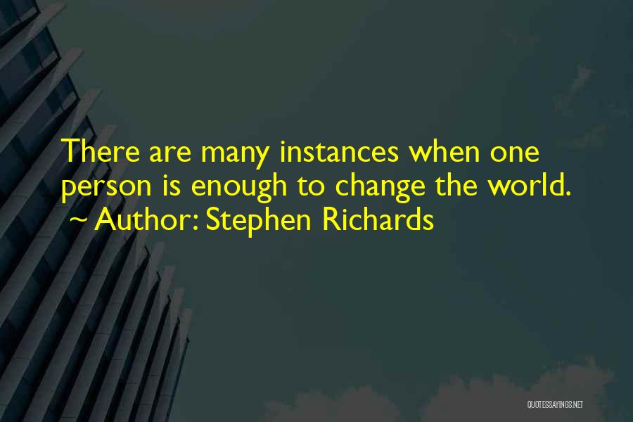 Wishes Fulfilled Quotes By Stephen Richards