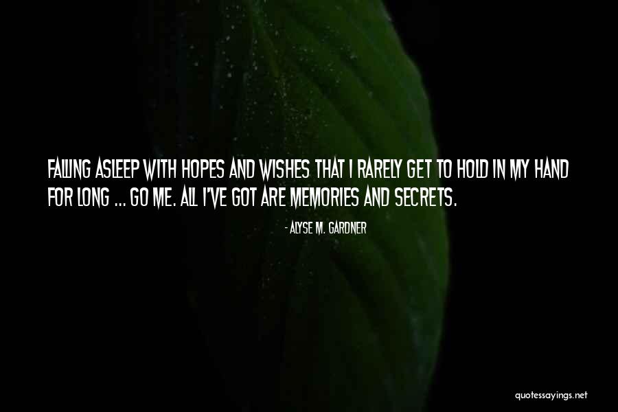 Wishes Love Quotes By Alyse M. Gardner Wishes Love Quotes By Alyse M. Gardner