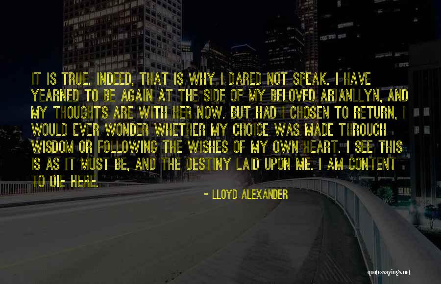 Wishes Love Quotes By Lloyd Alexander Wishes Love Quotes By Lloyd Alexander