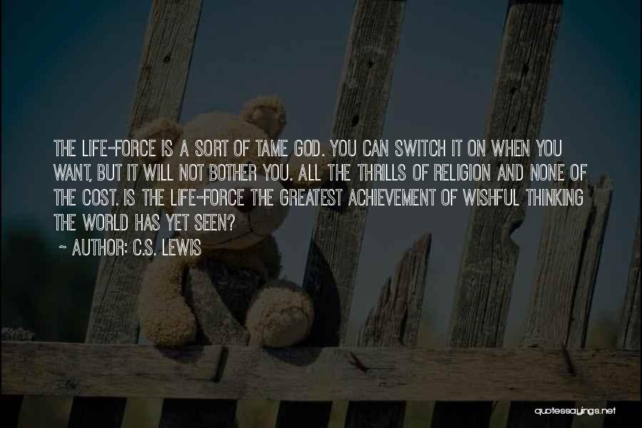 Wishful Quotes By C.S. Lewis