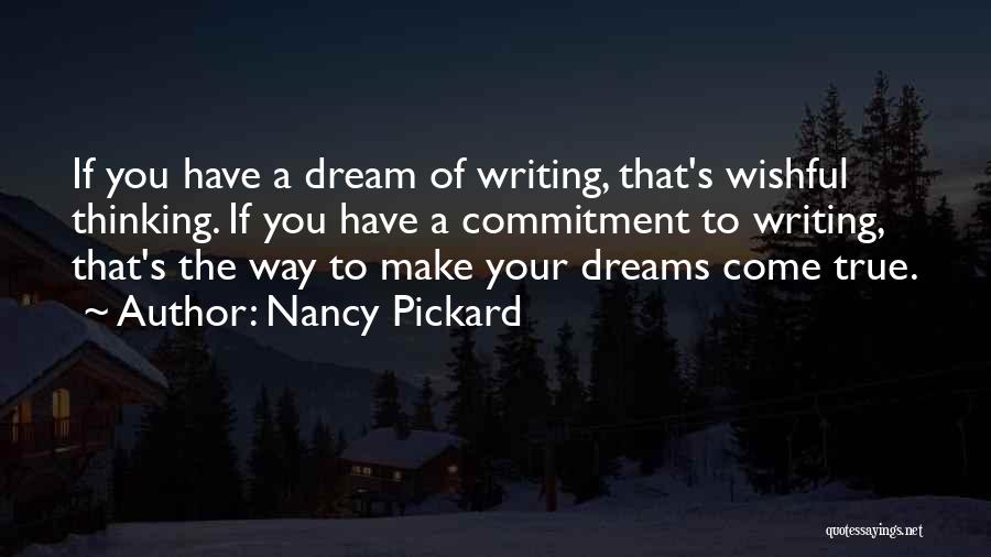 Wishful Quotes By Nancy Pickard