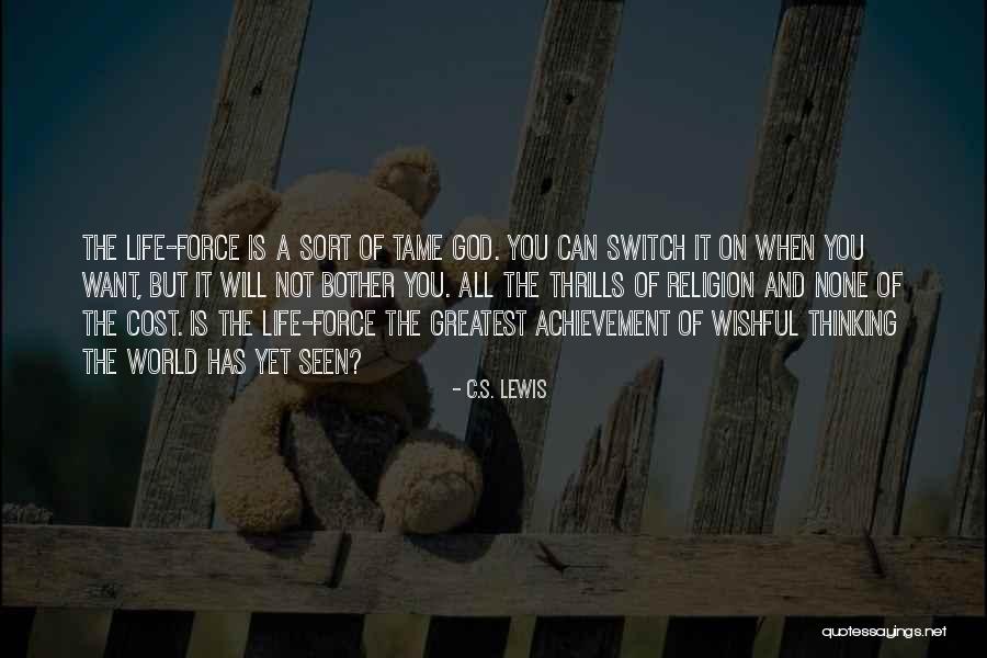 Wishful Thinking Quotes By C.S. Lewis Wishful Thinking Quotes By C.S. Lewis