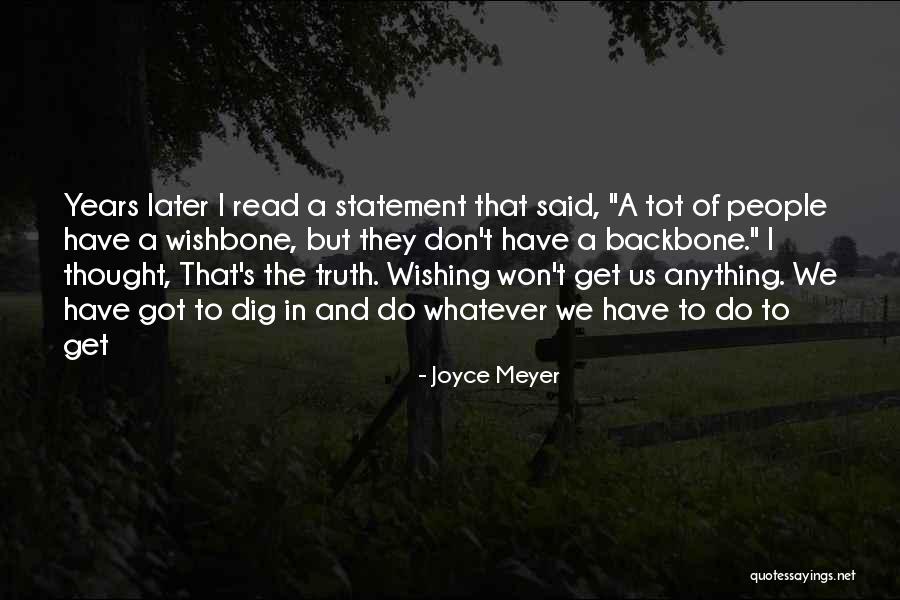 Wishing Quotes By Joyce Meyer