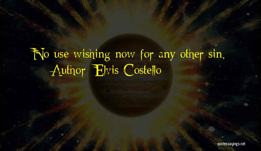 Wishing The Best For Someone Quotes By Elvis Costello