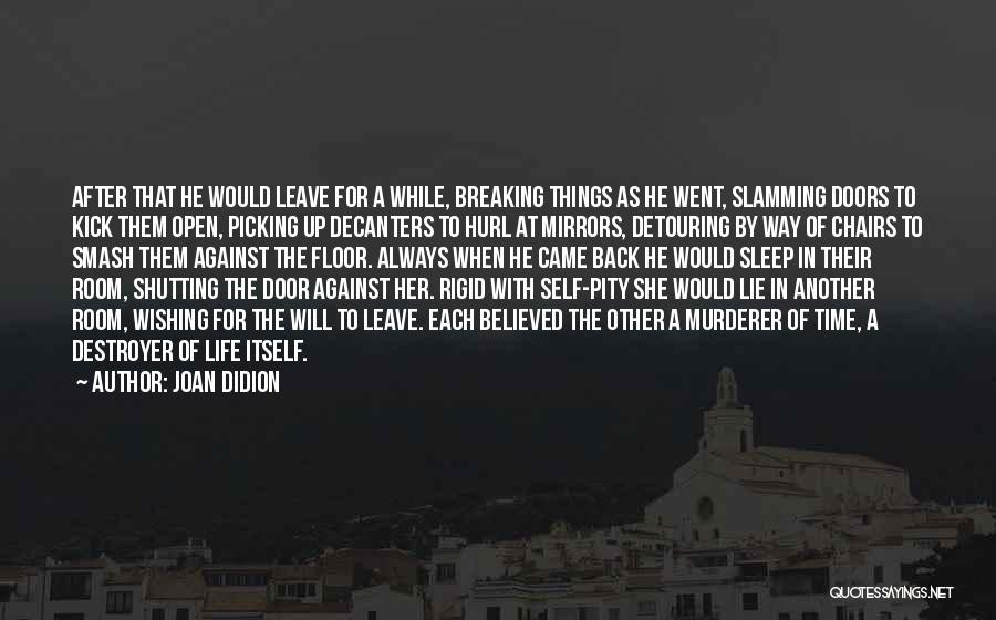 Wishing To Go Back In Time Quotes By Joan Didion