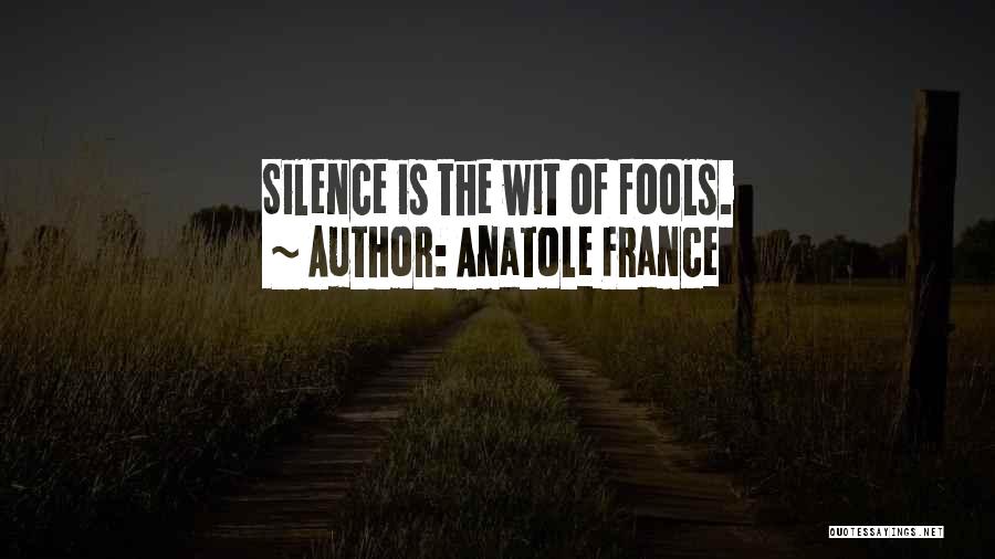 Wit Quotes By Anatole France