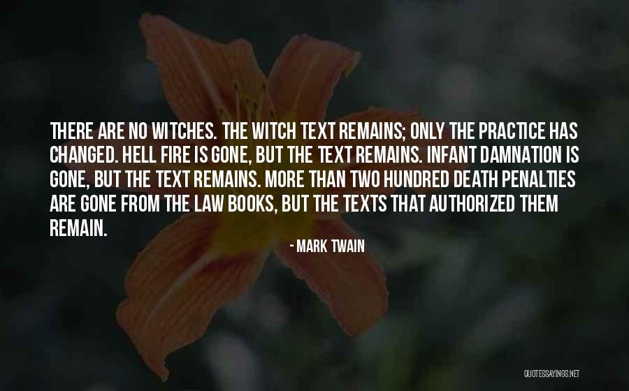 Witch Book Quotes By Mark Twain Witch Book Quotes By Mark Twain