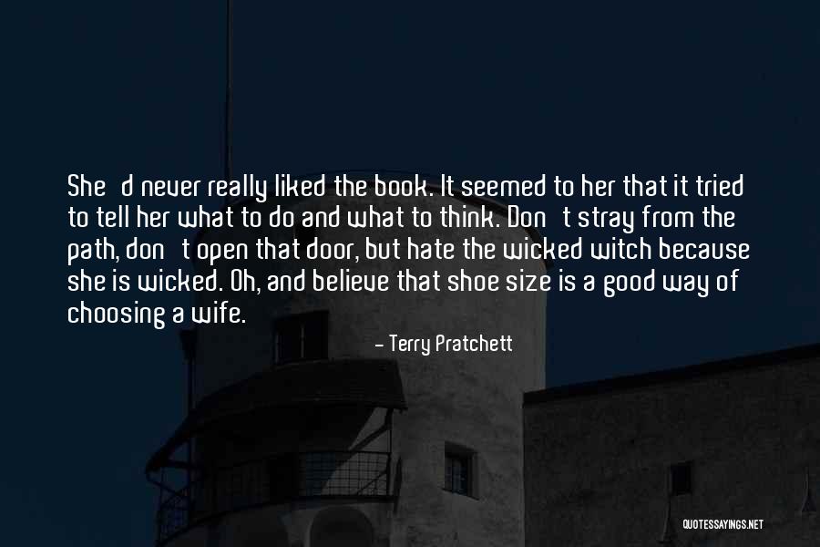 Witch Book Quotes By Terry Pratchett Witch Book Quotes By Terry Pratchett
