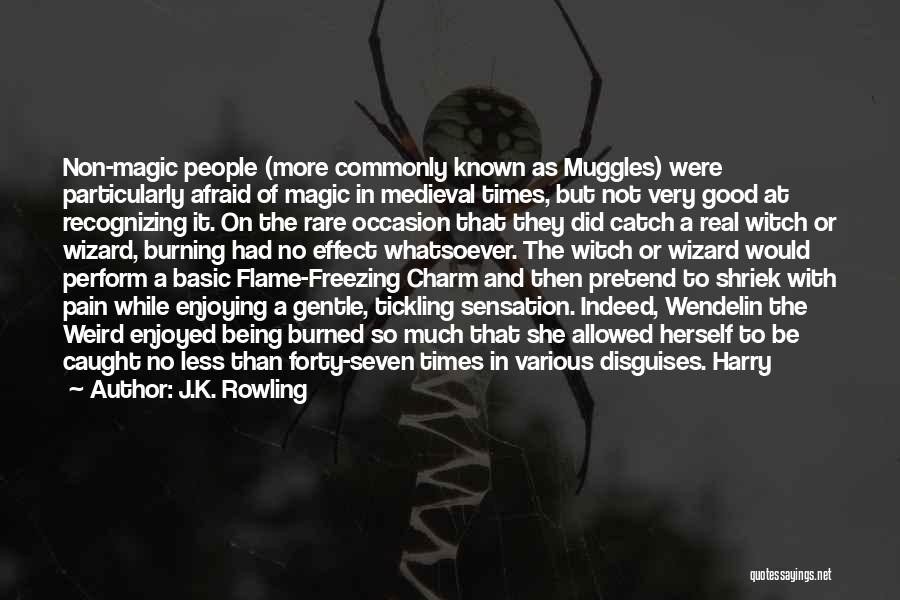 Witch Burning Quotes By J.K. Rowling