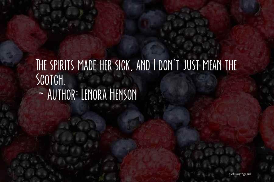 Witch Hunts Quotes By Lenora Henson