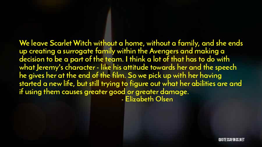 Witch Life Quotes By Elizabeth Olsen Witch Life Quotes By Elizabeth Olsen