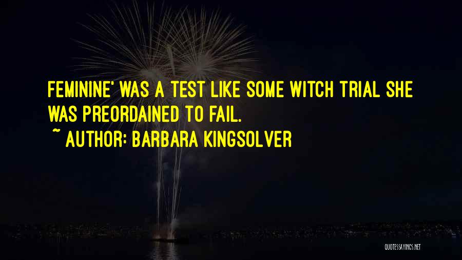 Witch Quotes By Barbara Kingsolver