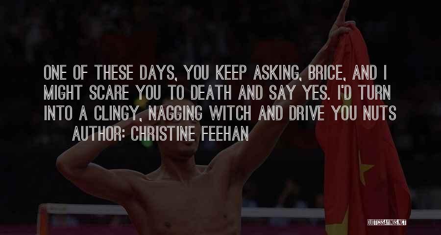 Witch Quotes By Christine Feehan Witch Quotes By Christine Feehan