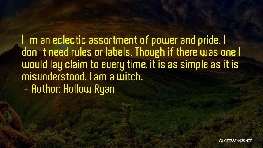 Witch Quotes By Hollow Ryan