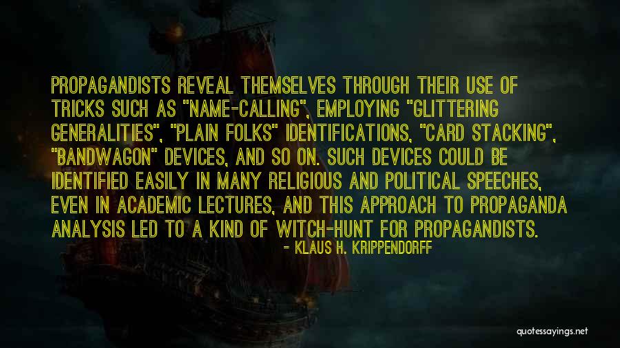 Witch With No Name Quotes By Klaus H. Krippendorff