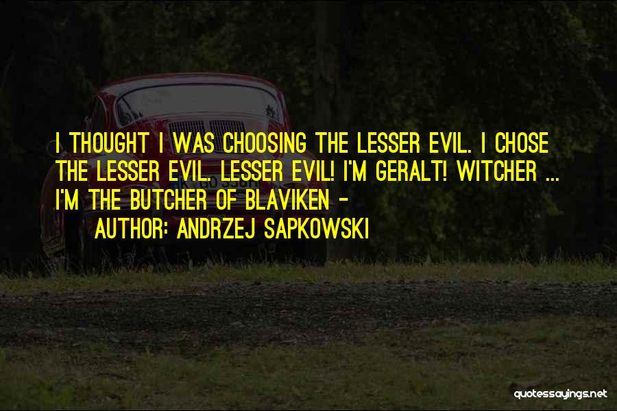 Witcher 1 Quotes By Andrzej Sapkowski