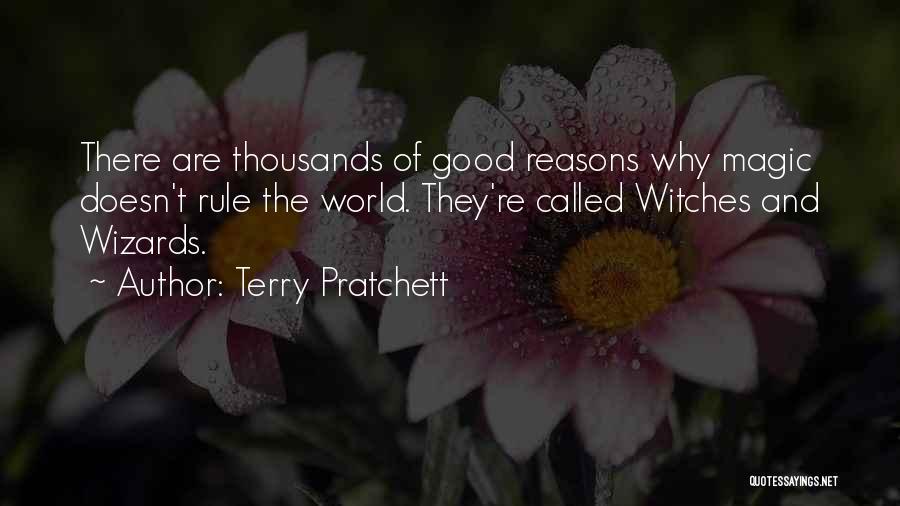 Witches And Magic Quotes By Terry Pratchett