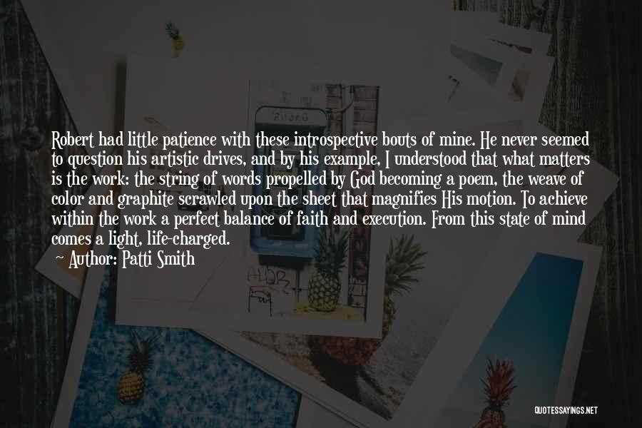 With A Little Faith Quotes By Patti Smith