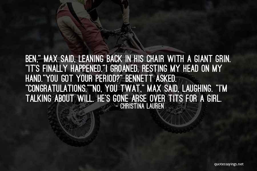 With A Period Over It Quotes By Christina Lauren With A Period Over It Quotes By Christina Lauren