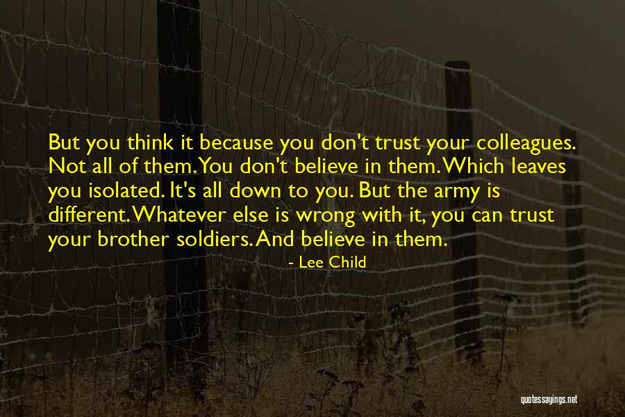 With Brother Quotes By Lee Child With Brother Quotes By Lee Child