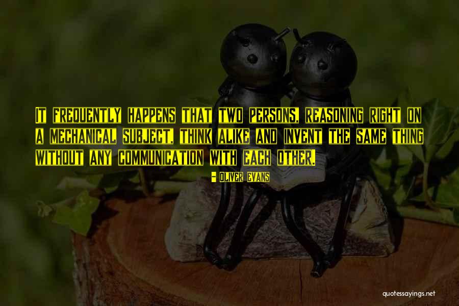 With Each Other Quotes By Oliver Evans With Each Other Quotes By Oliver Evans