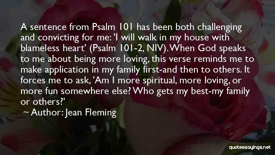 With Family Loving Quotes By Jean Fleming