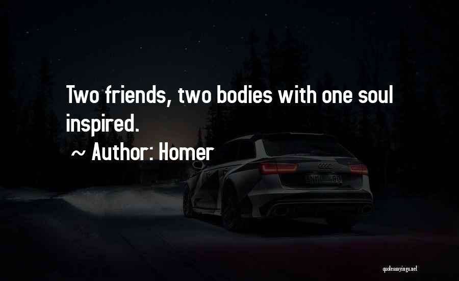 With Friends Quotes By Homer