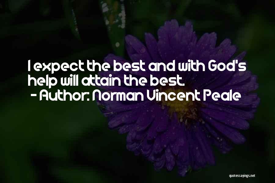 With God Help Quotes By Norman Vincent Peale