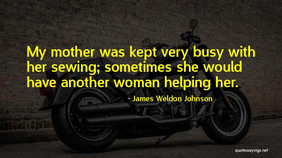 With Her Quotes By James Weldon Johnson