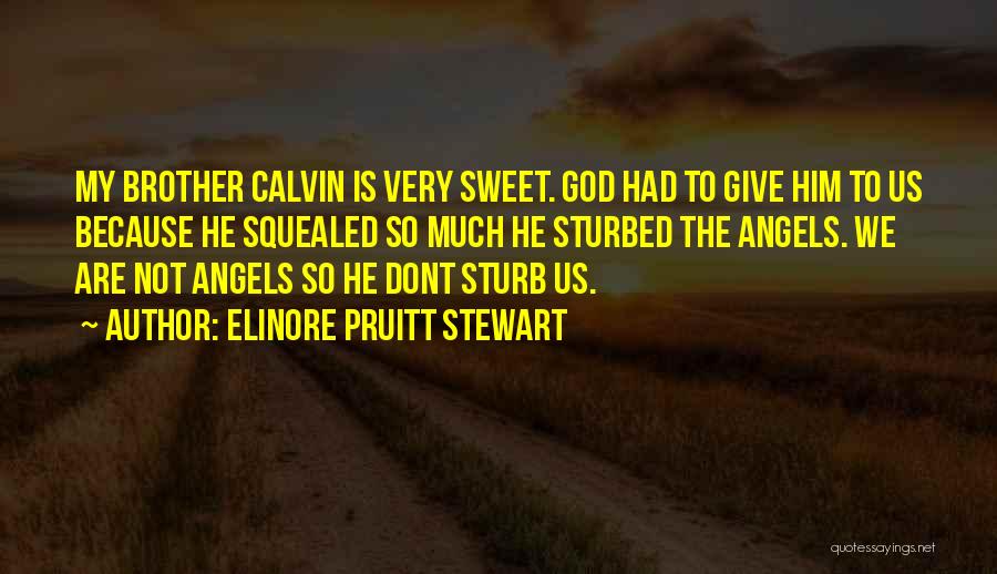 With My Sweet Brother Quotes By Elinore Pruitt Stewart