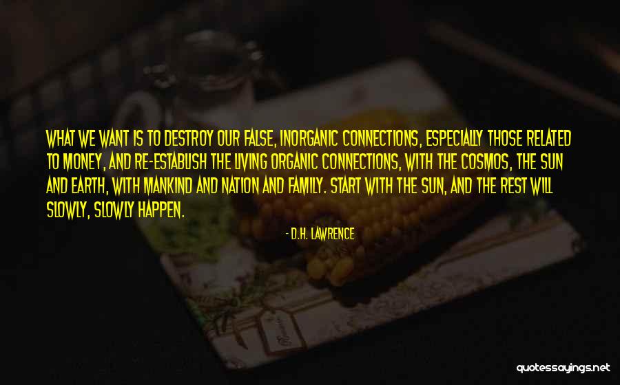 With Organic Quotes By D.H. Lawrence With Organic Quotes By D.H. Lawrence