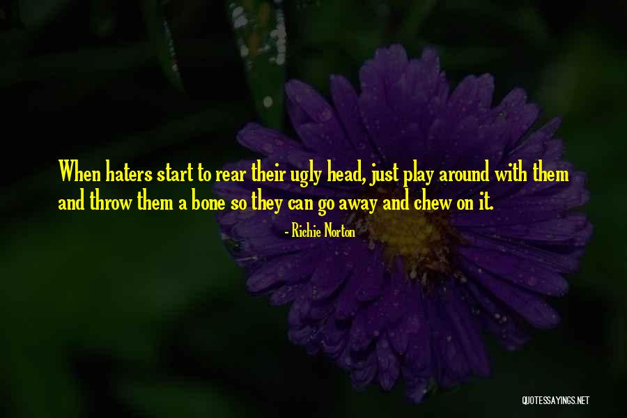 With Success Comes Haters Quotes By Richie Norton With Success Comes Haters Quotes By Richie Norton