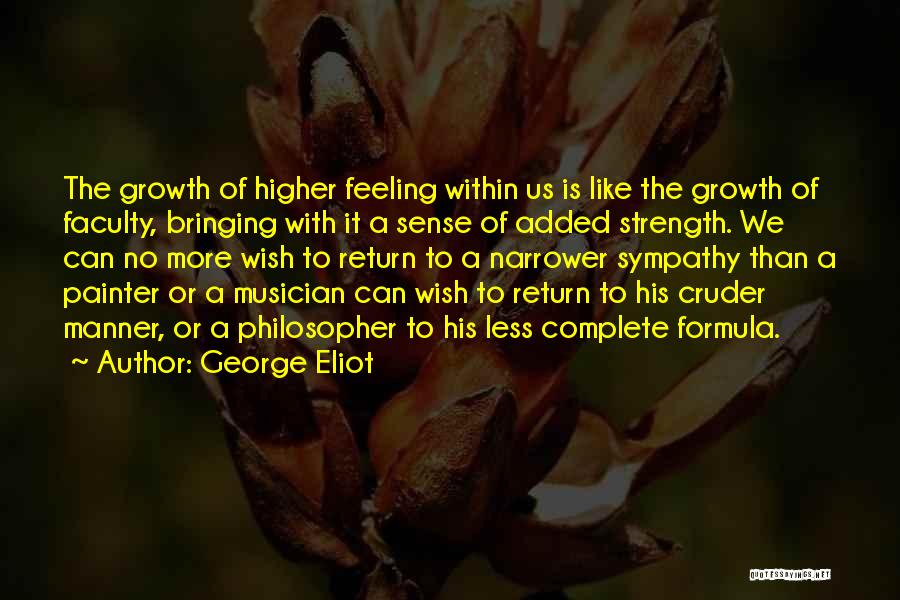 With Sympathy Quotes By George Eliot