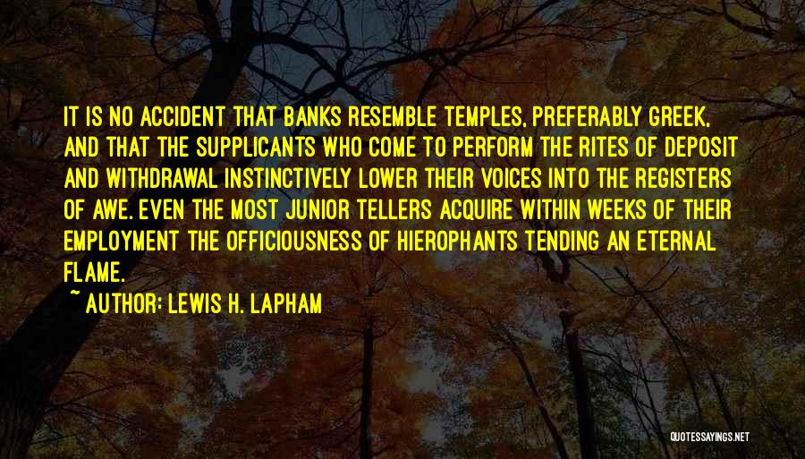 Withdrawal Quotes By Lewis H. Lapham