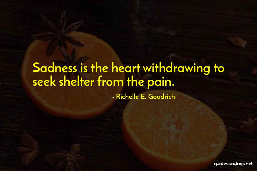 Withdrawing From Life Quotes By Richelle E. Goodrich