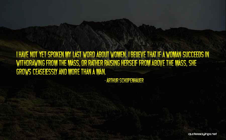 Withdrawing Quotes By Arthur Schopenhauer