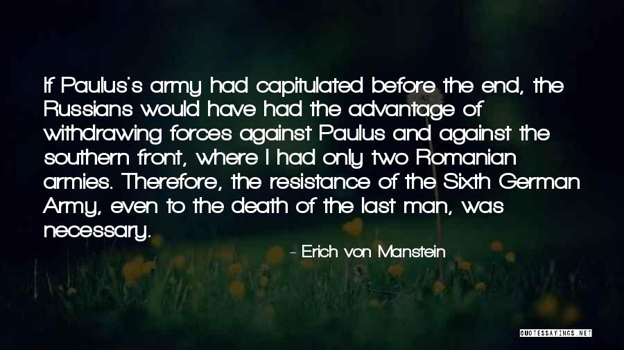 Withdrawing Quotes By Erich Von Manstein Withdrawing Quotes By Erich Von Manstein